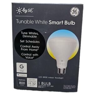GE Tunable White Smart Bulb•800 Lumens•Adjustable Bulb (works with Google) [32]